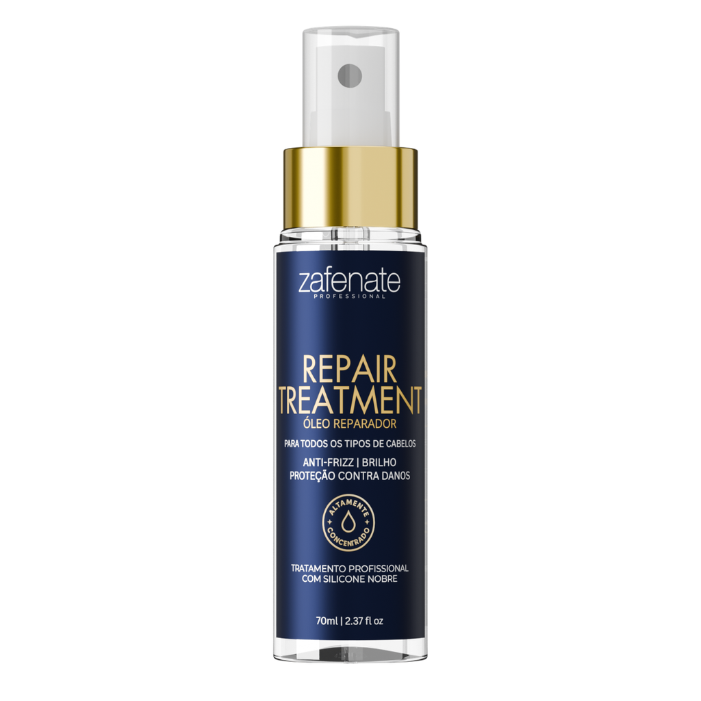 Óleo Reparador - Silicone Nobre Zafenate - 70ml