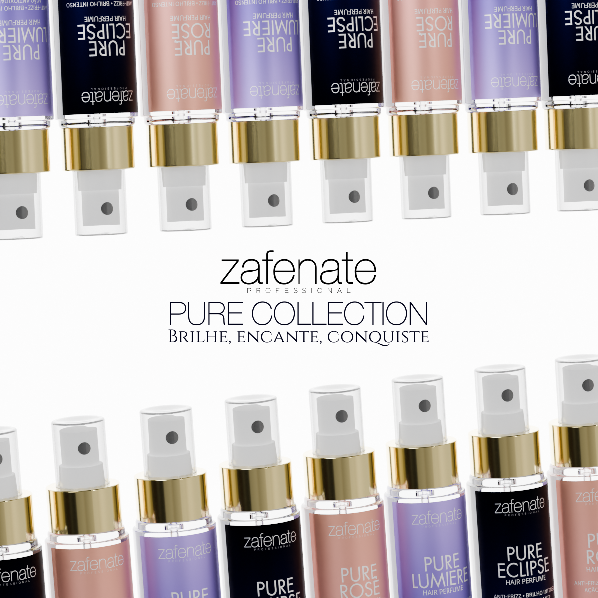 Perfume capilar - Silicóne & Vitamina E - Pure Rosé Zafenate - 70ml