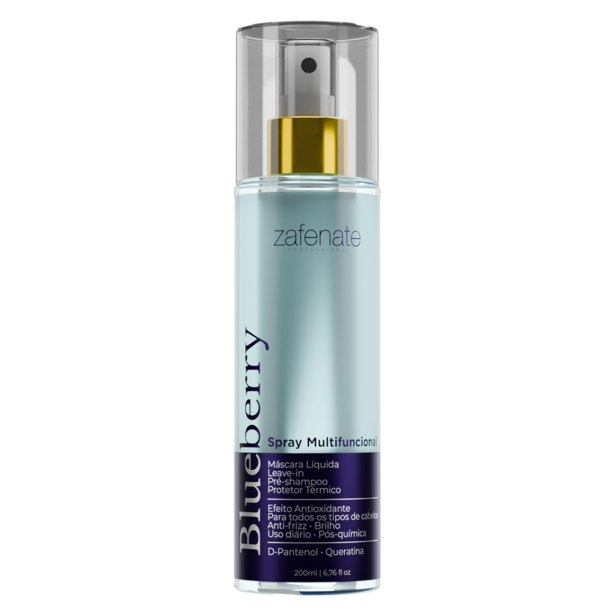 Blueberry - Finalizador Multifuncional 4 Em 1 Zafenate 200ml