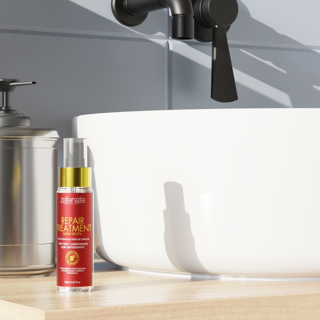 Perfume para Cabelo - Gloss Hidratante - Zafenate - 70ml