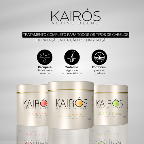 CRONOGRAMA CAPILAR ACTIVE BLEND - MÁSCARAS RESINADAS
