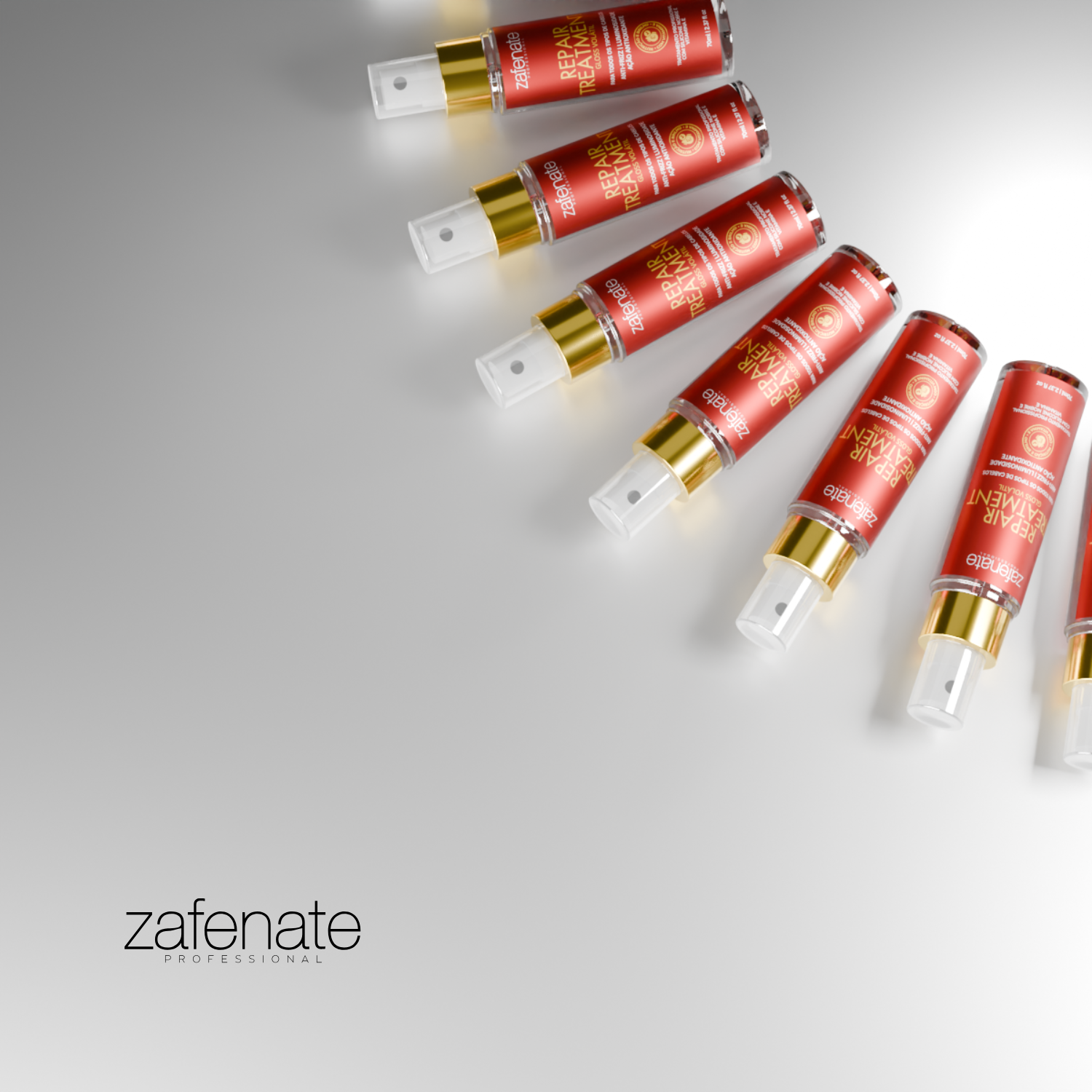 Perfume para Cabelo - Gloss Hidratante - Zafenate - 70ml