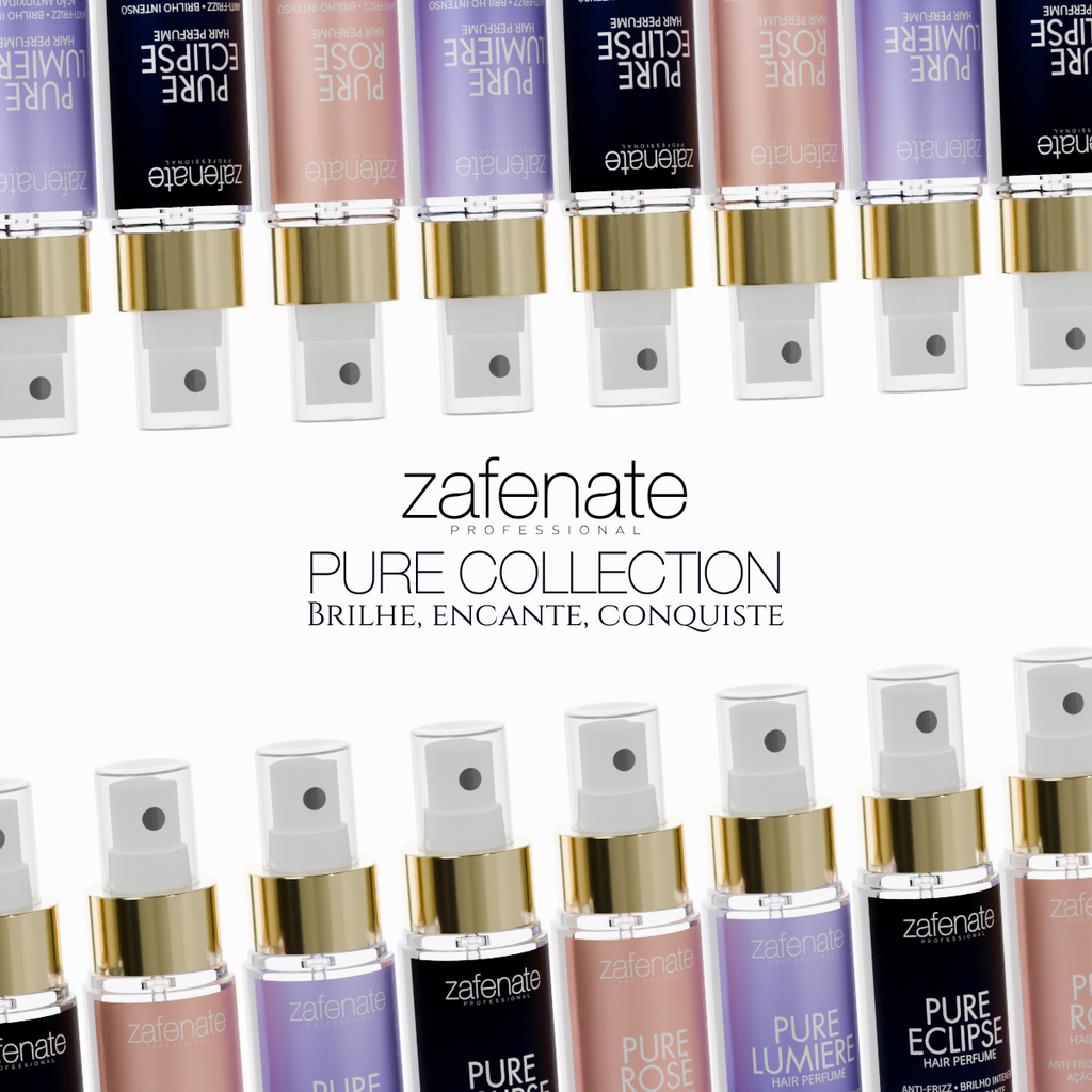 Perfume capilar - Silicóne & Vitamina E - Pure Lumiére Zafenate - 70ml