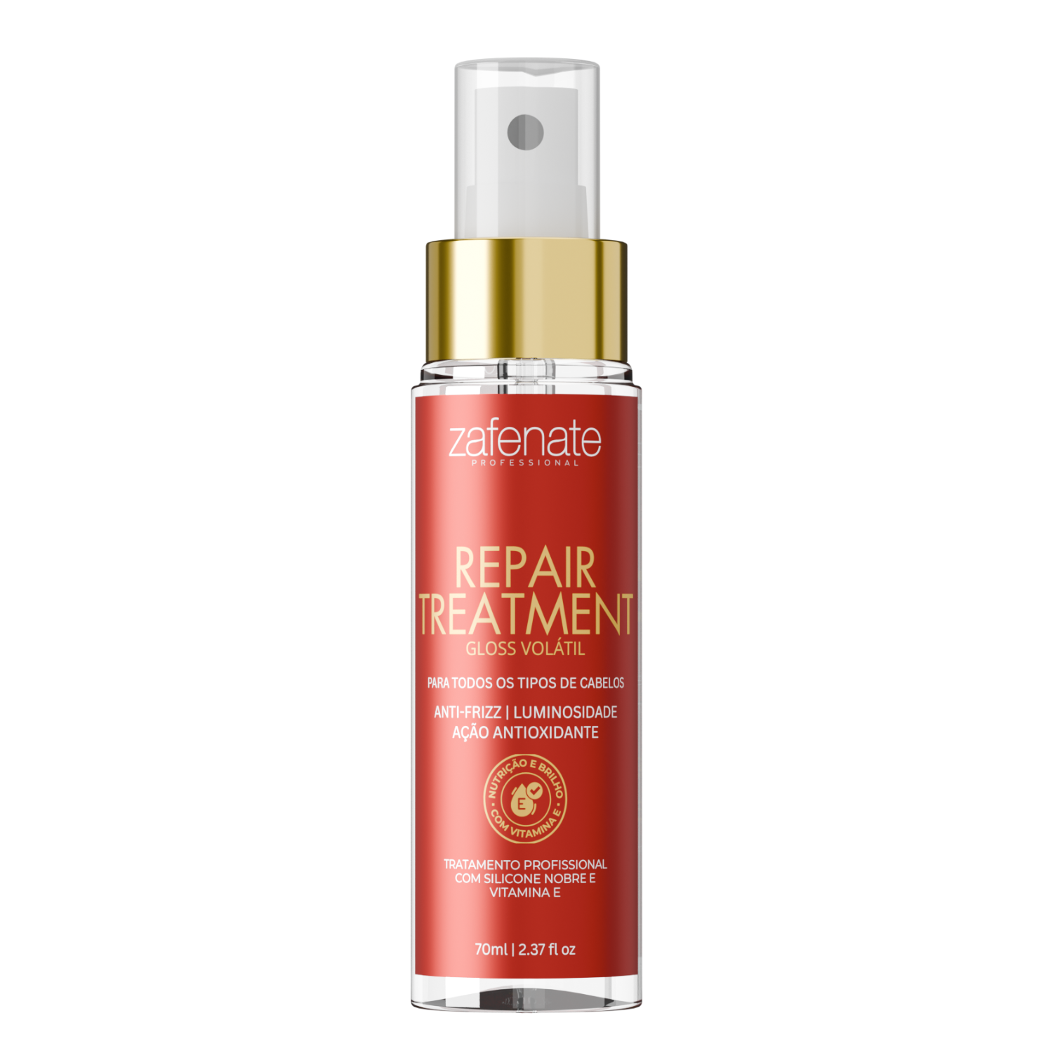 Perfume para Cabelo - Gloss Hidratante - Zafenate - 70ml